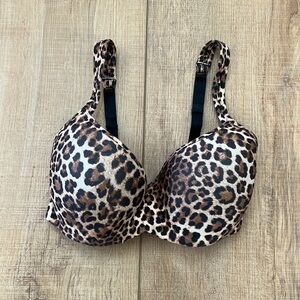 Le Mystere cheetah bra size 32D used